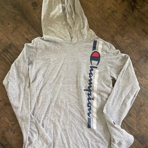 Champion hooded tee